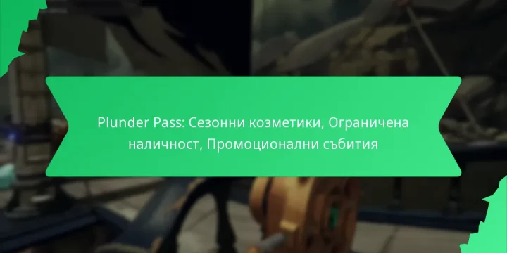 Plunder Pass: Сезонни козметики, Ограничена наличност, Промоционални събития