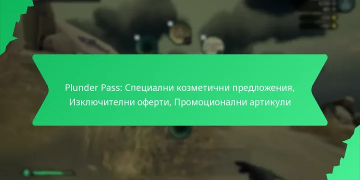 Plunder Pass: Специални козметични предложения, Изключителни оферти, Промоционални артикули