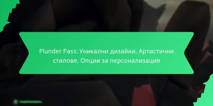 Plunder Pass: Уникални дизайни, Артистични стилове, Опции за персонализация