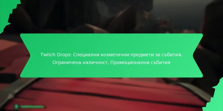 Twitch Drops: Специални козметични предмети за събития, Ограничена наличност, Промоционални събития
